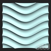 3D панель SURF