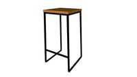 Bar Stool - Wood, Metal