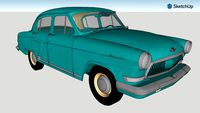 GAZ 21 Volga / ГАЗ 21 Волга
