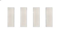 WHITE ZIGZAG 30X90 MATT RET - PORTOBELLO