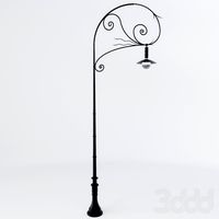 old light post