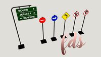 RAMBU LALULINTAS #roadsign #trafficlight #urban