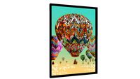 Quadro Múltiplos Sonhos - Galeria9, por Matheus Furtado Desenhista
