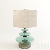 Palecek, Glass Disc Lamp
