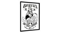 Quadro Brutus Tattoo Shop - Galeria9, por PIPPI