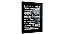Quadro Quadro com frase ideal para ambiente familiar - Galeria9, por Ricarddo Alves