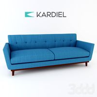 Kardiel Jackie Blue Curacao Vintage Twill