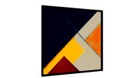 Quadro Abstraia-se - Diálogo 01 - Galeria9, por Alô