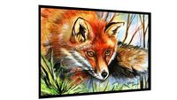 Quadro raposinha da floresta - Galeria9, por Eliane Federzoni