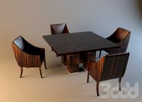 Стол и стул Giorgio Collection