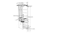 BenchK 413 Wall bar - dimensions