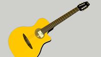 Yamaha APX-6NA Acoustic Guitar, Violão