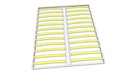 Orthopedic base for matress 1600 x 1900 mm. Ортопедическое основание для матраца 1600 x 1900 mm