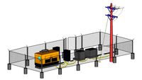 Fenced_Secondary_Sub_Station w Back-up Diesel Generator x Carl