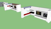 Centro de Entretenimiento Modulo de Mobiliario Falma Italia