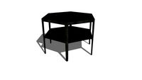 Bratton Hexagon Bunching Cocktail Table by Bassett Furniture