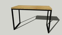 Table Acier/chêne#1 DBay