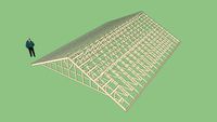 Roof with Battens