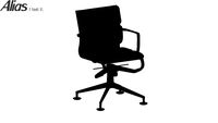 Alias 429 Meetingframe + tilt soft, cb Swivel chair