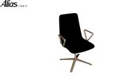 Alias 808 Slim Conference medium Y braccioli 4 Chair