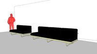 CASSINA LE CORBUSIER LC5 81 LC5 61 SOFA CANAPE