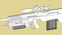 BULLPUP 12.7mm + 22LR