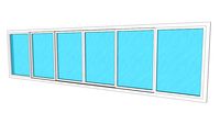 3 Pane x 2 Opposite Sliding Window (working!)