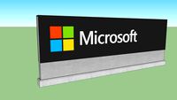Microsoft Headquarters Sign