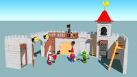 PLAYMOBIL 3446 - Stadtmauer - city walls
