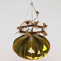 Люстра «Тыквенная голова»