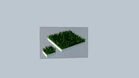 Low Poly 3D Grass