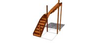 Escalier Quart Tournant Droite