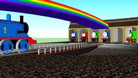 The End of the Rainbow at Tidmouth Sheds