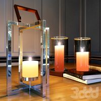 Pottery Barn Candle Holders