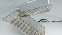 escalera platino led