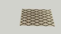 West Elm Knotted Diamonds Wool Rug - Feather Gray, 5x8