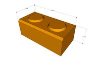 Bloque BTC 30x15x11 cm