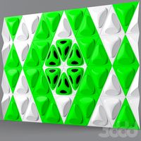 3d wall panel