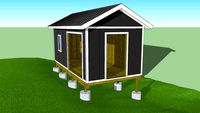 My finished 10 by 20 shed