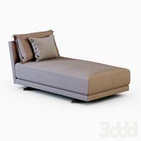 Contemporary lounge chair ANGELO by J&D