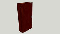 Doorjamb with the doors