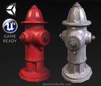 Hydrant - PBR Textures3d model