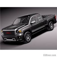 GMC Sierra 2014 Denali - 3D Model