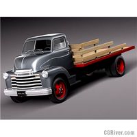 Chevrolet COE Truck 1950 - 3D Model