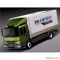 Mercedes-Benz Atego 2013 - 3D Model
