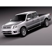 Generic Average Pickup 2015- 3D Model
