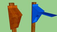 Wedge Shaped Bluebird House