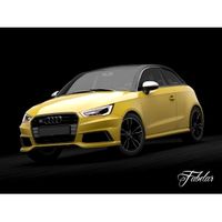 Audi S1 2014 Std Mat - 3D Model
