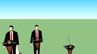 podium/rostum/mimbar of RI