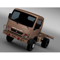 Ashok Leyland Garuda Chassi 2015 - 3D Car for Maya